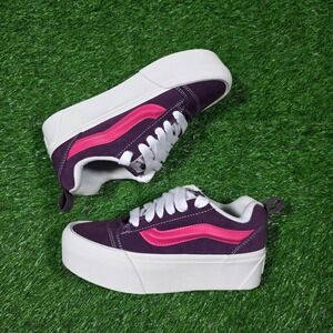 Vans Knu Stack Platform in Lollippp Purple - Women 5.5 / Men 4 / Youth 4 - NWOB